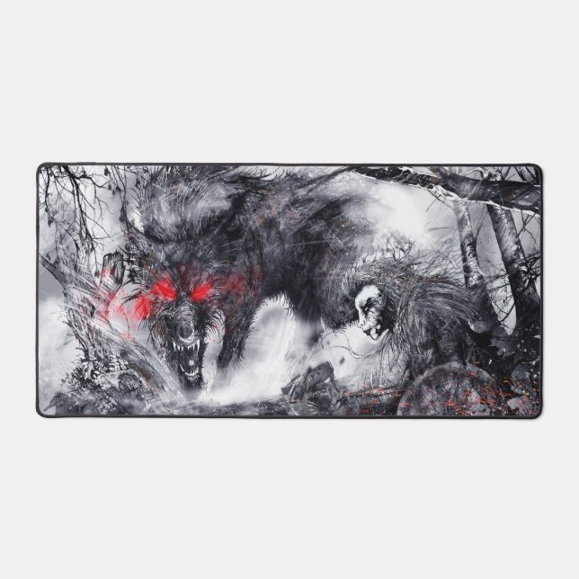 Fenrir Unleashed Desk Mat (Front)