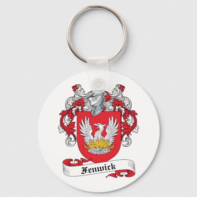 Fenwick Family Crest Keychain (Front)