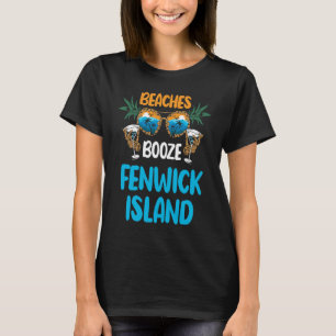Fenwick Island Delaware Beaches Vacation Party Mat T-Shirt