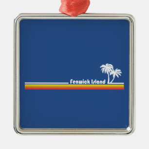 Fenwick Island, Delaware Metal Ornament