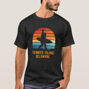 Fenwick Island  Delaware Sasquatch Souvenir T-Shirt