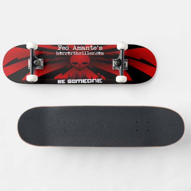 Feo Amante's Horror Thriller skateboard (Horz)