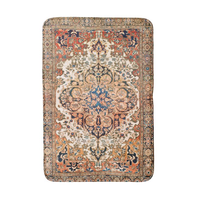 Ferahan Arak Antique West Persian Rug Print (Front Vertical)