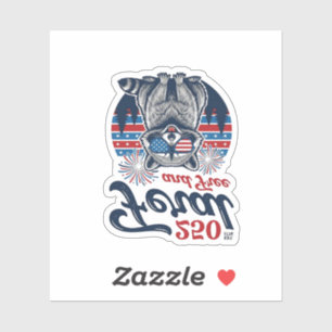 Feral 250 and Free Raccoon Patriotic Vector Design