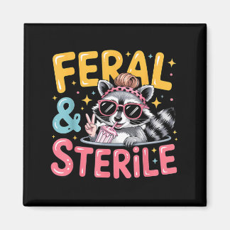Feral and sterile hysterectomy recovery magnet