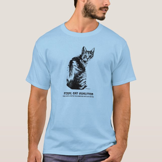 Feral Cat Coalition t-shirt (Front)