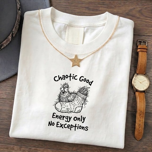 Feral Chicken Funny Graphic Tee (Creator Uploaded)