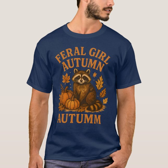 FERAL GIRL AUTUMN T-Shirt (Front)