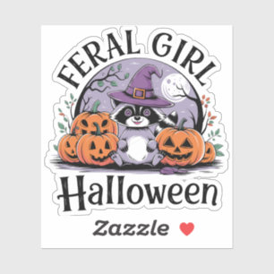 feral girl halloween