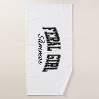 Feral Girl Summer Towel