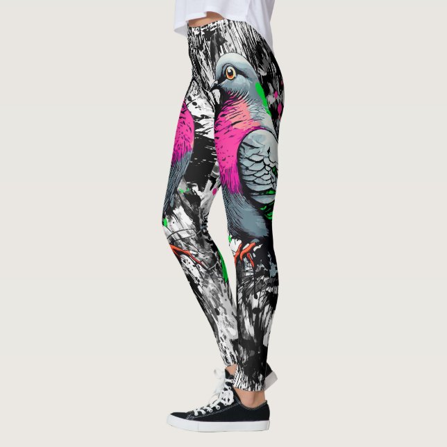 Feral Pigeon Leggings (Left)