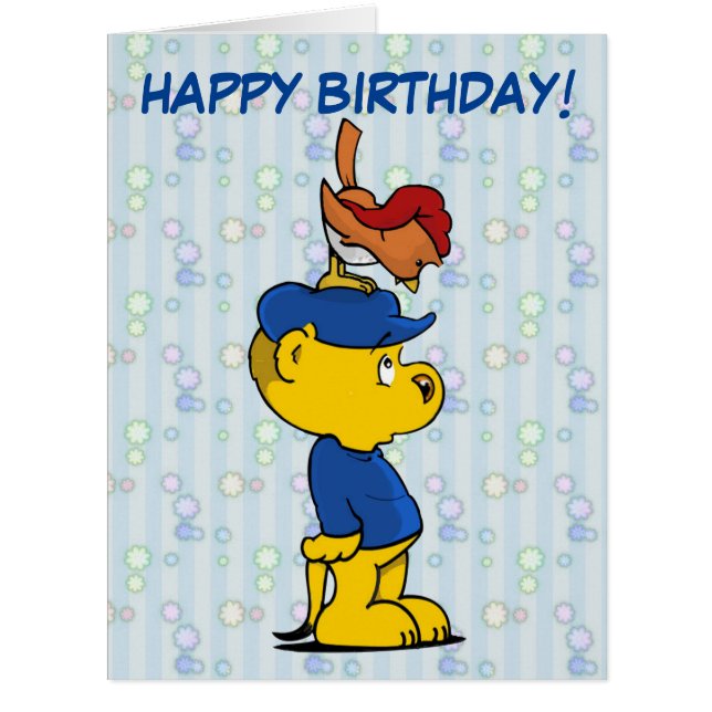 Ferald and Birzy Birthday Card (Front)