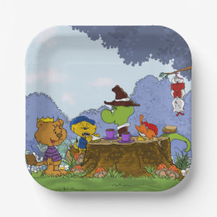 Ferald and Pals Paper Plate