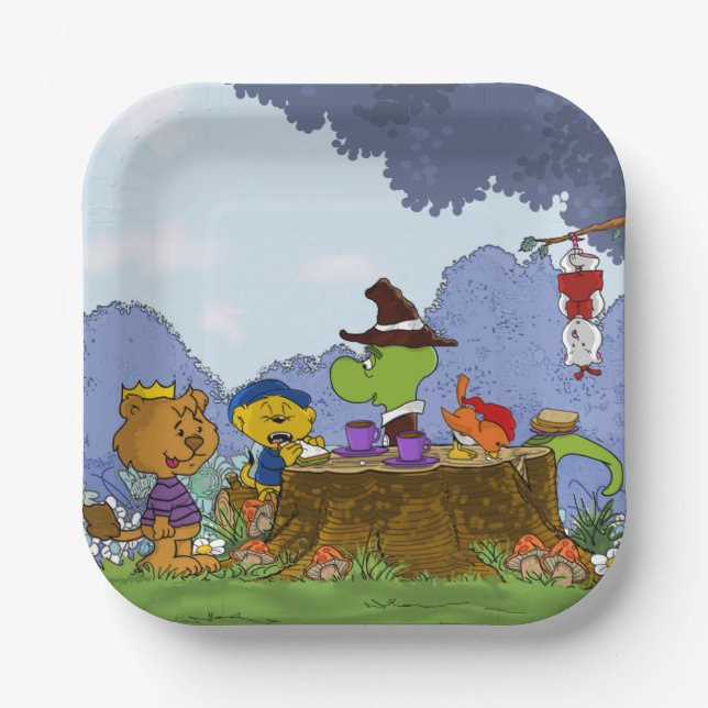 Ferald and Pals Paper Plate (Front)