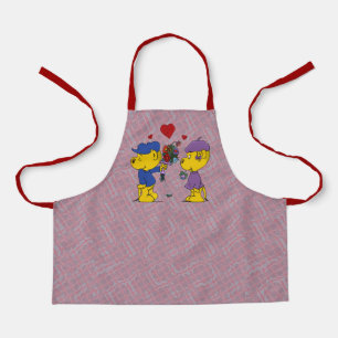 Ferald and Sahsha Ferret  Apron