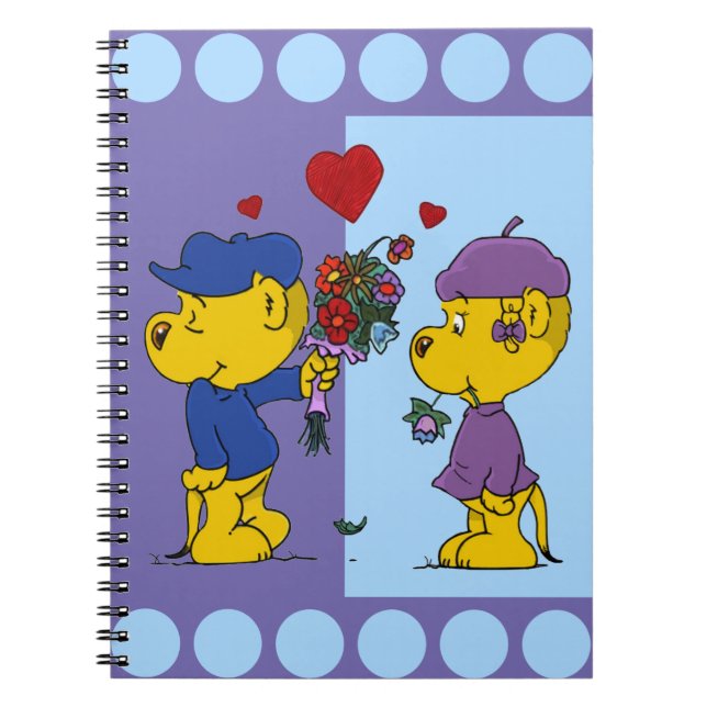 Ferald and Sahsha Ferret Notebook (Front)