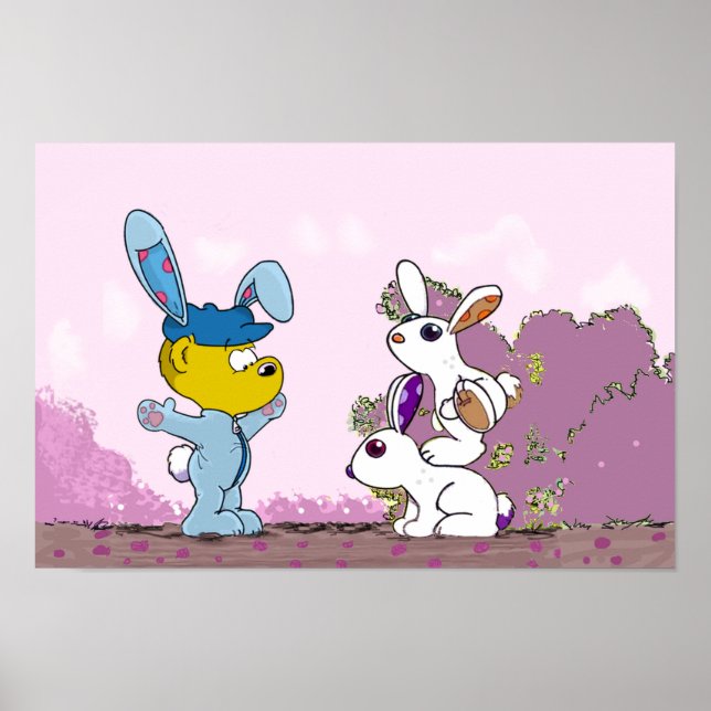 Ferald and The Bunniez Poster (Front)