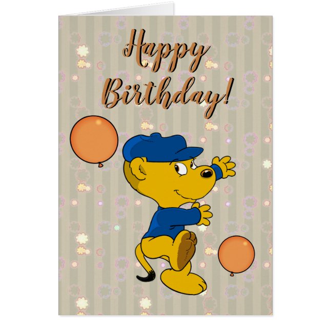 Ferald | Carte d'anniversaire optimiste (Devant)