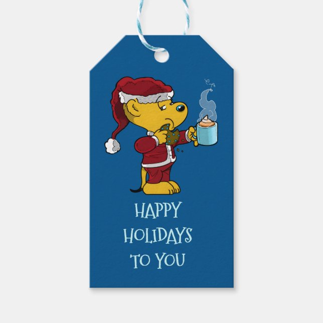 Ferald Christmas Holiday Gift Tags (Front)