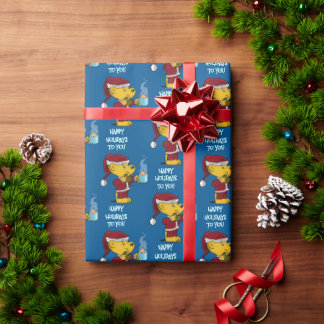 Ferald Christmas Holiday Wrapping Paper