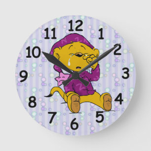 Ferald Crying Round Clock