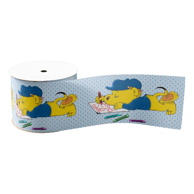 Ferald Drawing Grosgrain Ribbon (Spool)