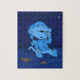 Ferald Feed Blue Jigsaw Puzzle Puzzle