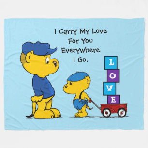 Ferald fleece blanket