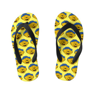 Ferald Laughing Emoji  Kid's Flip Flops