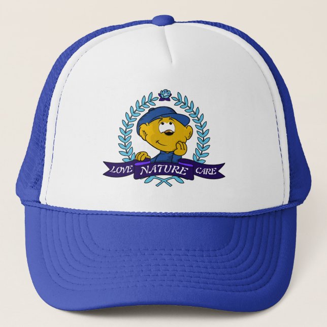 Ferald | Love Nature Care Trucker Hat (Front)