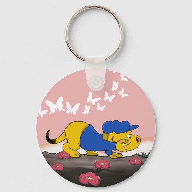 Ferald On The Prowl Keychain (Front)