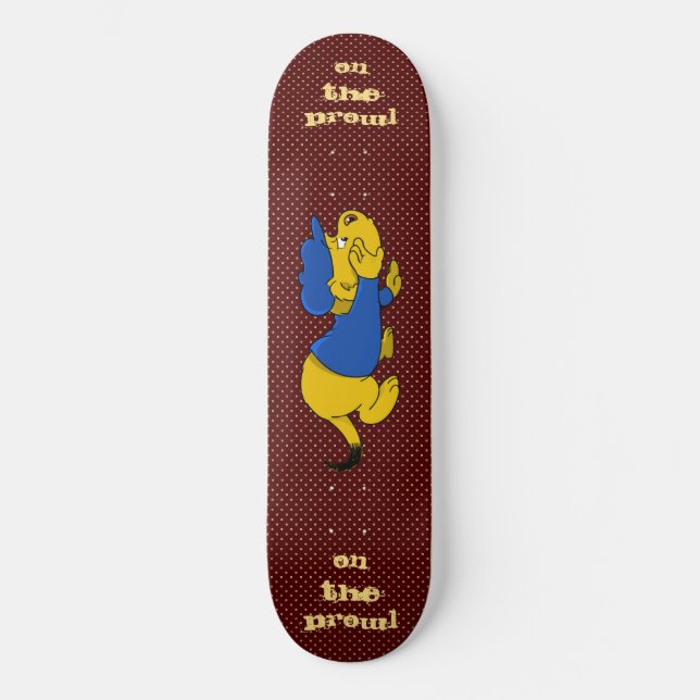 Ferald: On The Prowl Skateboard (Front)