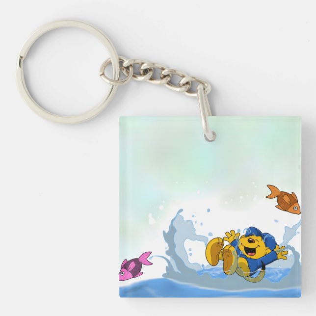 Ferald Picture Book  Keychain (Front)