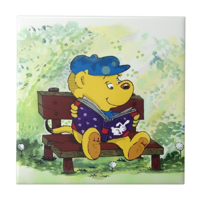Ferald Reading Ceramic Tile (Front)