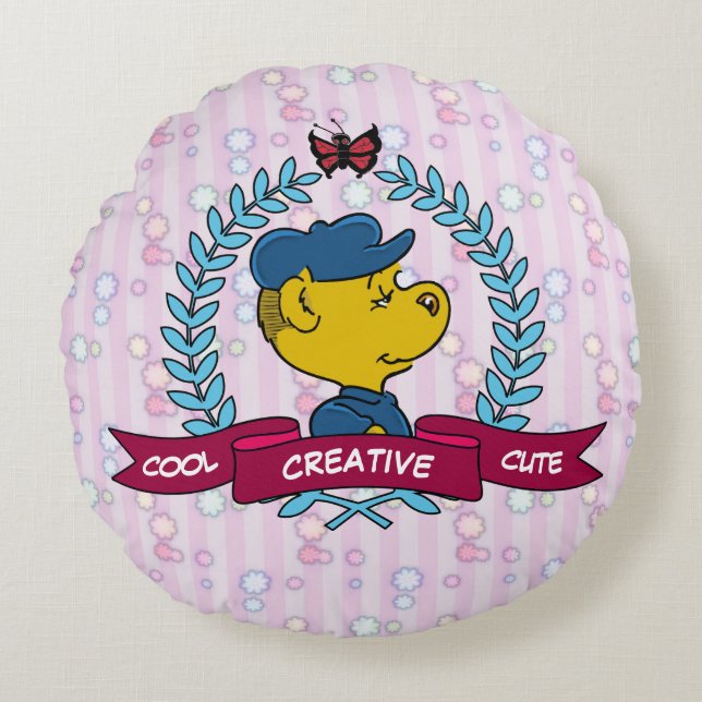 Ferald Round Pillow (Front)