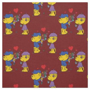 Ferald & Sahsha Ferret Fabric