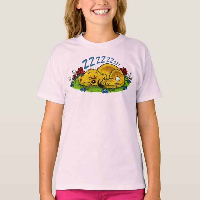Ferald | Sleeping Ferret  T-Shirt (Front)