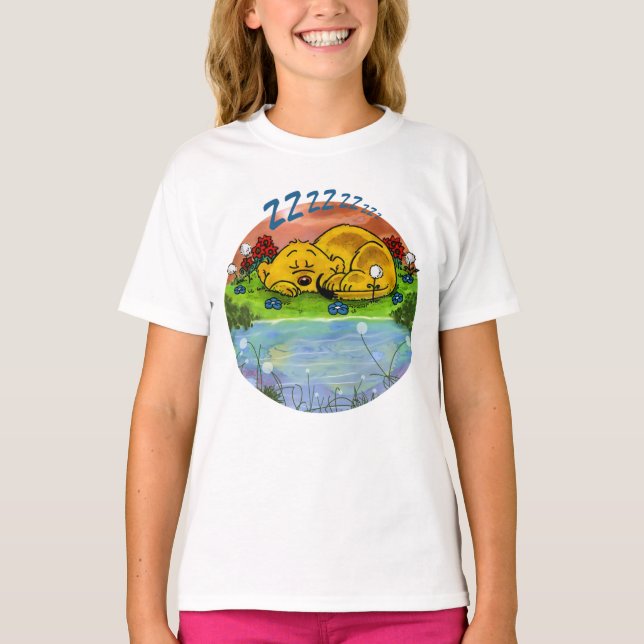 Ferald | Sleeping Ferret T-Shirt (Front)