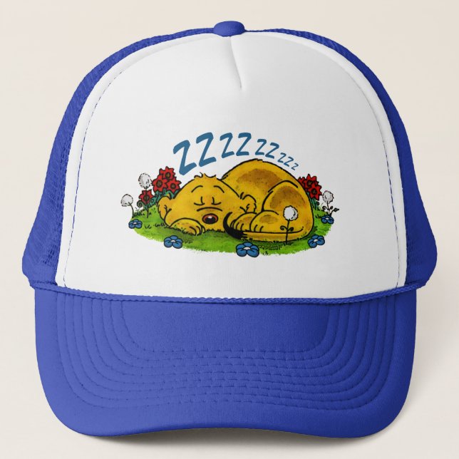 Ferald | Sleeping Ferret Trucker Hat (Front)
