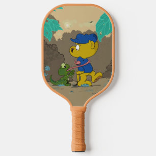Ferald & The Baby Lizard   Kids Pickleball Paddle