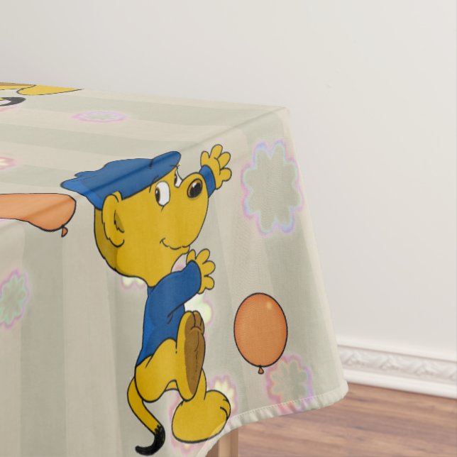 Ferald | Upbeat Birthday Tablecloth (In Situ)