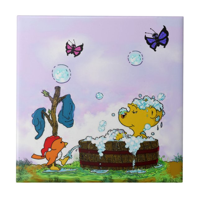 Ferald's Bubble Bath Tile (Front)