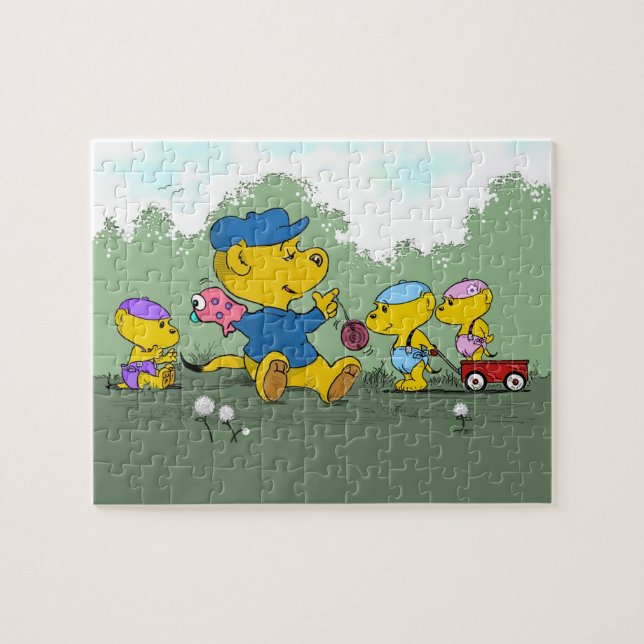 Ferald's Little Cousins Jigsaw Puzzle (Horizontal)