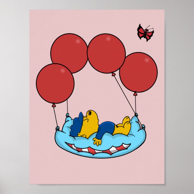 Ferald's Pillow Balloons Poster (Front)