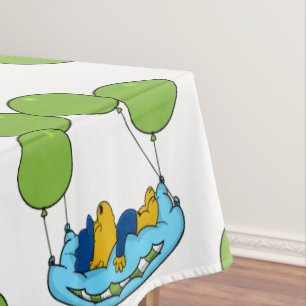 Ferald's Pillow Balloons Tablecloth