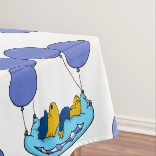 Ferald's Pillow Balloons Tablecloth