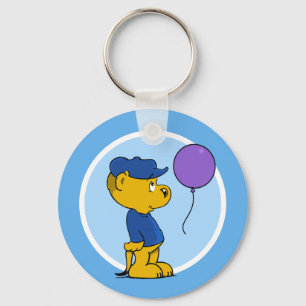 Ferald's Purple Balloon Keychain