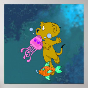 Ferald's Swim Poster