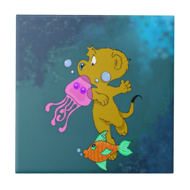 Ferald's Swim Tile (Front)