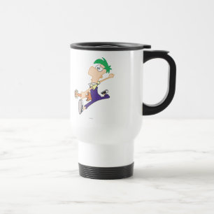 Ferb Rocking Out with Guitar Travel Mug